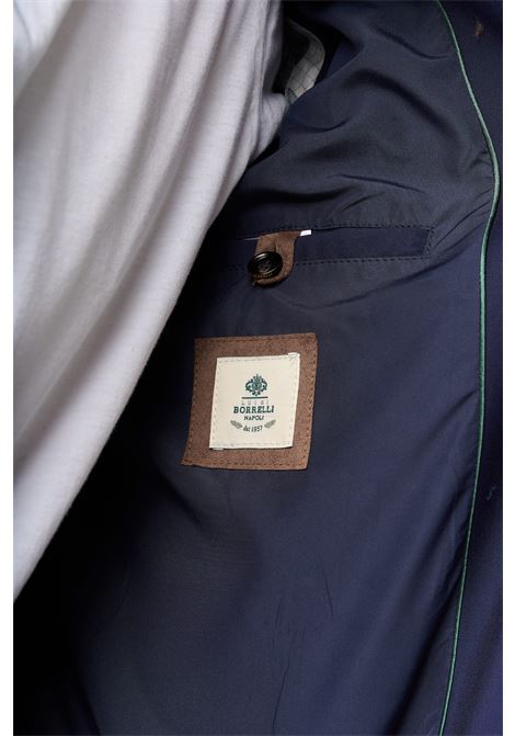 LUIGI BORRELLI コットンジャケット ダブル ネイビー L相当 OUTER | LUIGI BORRELLI TOKYO ONLINE STORE（ルイジボレッリ